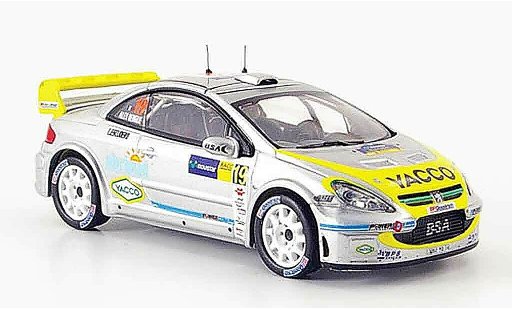 Peugeot 307 WRC 1/43 IXO no.19 bengue escudero racc catalunya 2006 modelauto