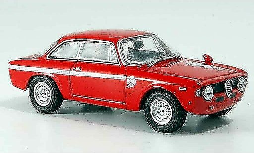 Alfa Romeo Giulia sprint gta 1/43 M4 1300 rood 1965 modelauto