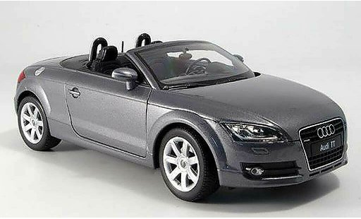 Audi TT roadster 1/18 Welly grijs modelauto