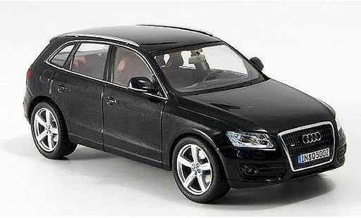Audi Q5 suv 1/43 Schuco zwart 2008 modelauto