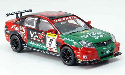 Opel Vectra BTCC 1/43 Oxford winnaar F. Giovanardi 2007 modelauto