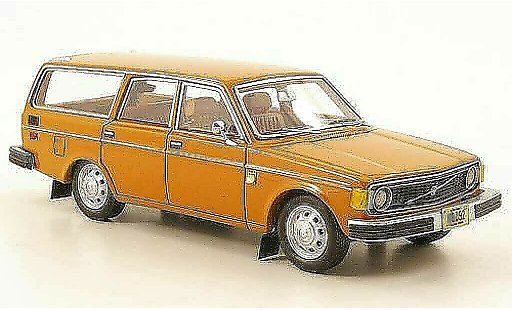 Volvo 145 Base 1/43 Neo oranje US-Version 1971 modelauto