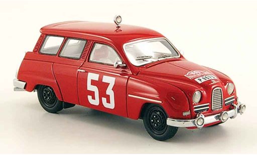 Saab 95 Monte Carlo 1/43 Neo No.53 Rally 11 modelauto