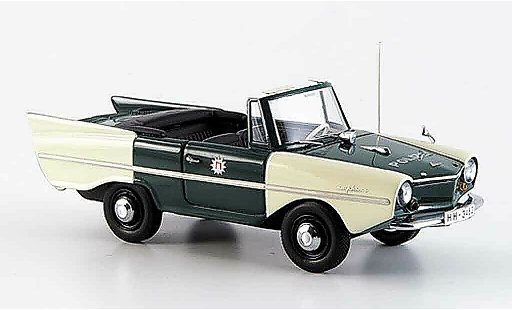 Amphicar Police police 1/43 Neo Cabrio politie Hamburg 1961 modelauto