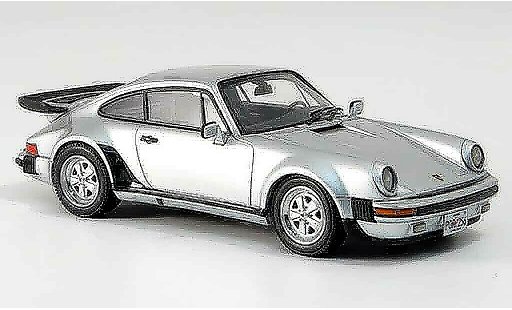 Porsche 911 Turbo 1/43 Neo US Version grijs metallic 1985 modelauto