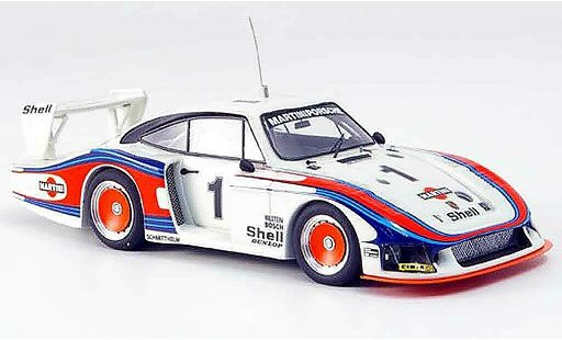 Porsche 935 1978 1/43 Look Smart Moby Dick No.1 Le Mans wit modelauto