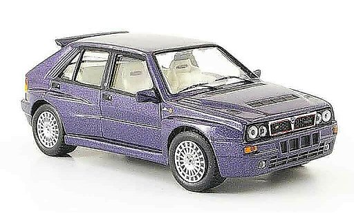 Lancia Delta HF Integrale 1/43 IXO paars maggiora factory 1994 modelauto