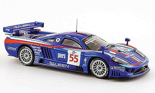 Saleen S7R 2006 1/43 IXO No.55 Ortelli Ayari 1000 km SPA modelauto