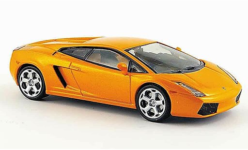 Lamborghini Gallardo Base 1/43 IXO oranje 2003 modelauto
