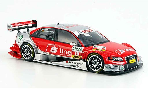 Audi A4 dtm 1/43 Minichamps Rosberg Rockenfeller S Line Team 2008 modelauto