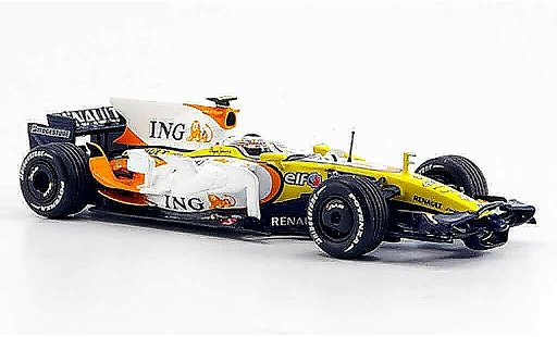 Renault F1 2008 1/43 Minichamps ing f1 team r28 car no.6 modelauto