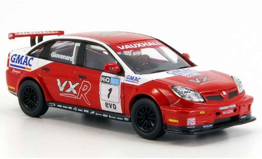 Opel Vectra BTCC 1/43 Oxford winnaar F. Giovanardi 2008 modelauto