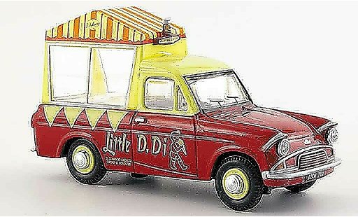 Ford Anglia Van 1/43 Oxford Di Maschios Ice Cream Eiswagen modelauto