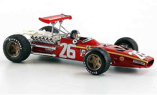 Ferrari 312 F1 1/43 Brumm f1no.26 jacky ickx 40.jubilaum 1968 2008 1968 modelauto