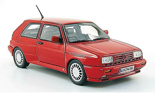Volkswagen Golf Rallye G60 1/43 Neo Rally rood modelauto