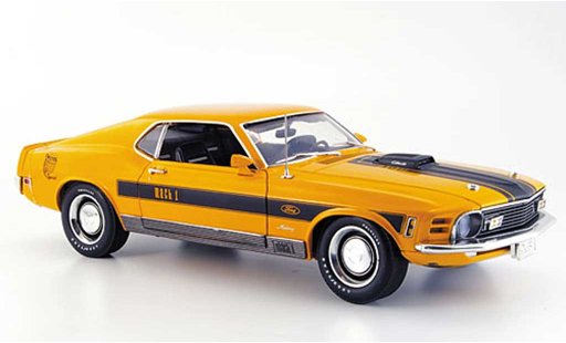 Ford Mustang Special Edition 1/18 Highway 61 twister oranje/zwart modelauto