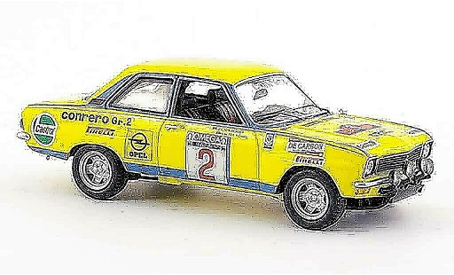 Opel Ascona A A 1/43 Schuco no.2 conrero rallye elba 1975 modelauto