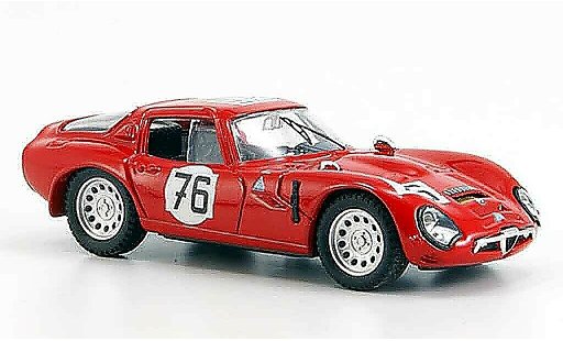 Alfa Romeo Giulia TZ2 1/43 Best no.76 de adamich zeccoli nurburgring 1966 modelauto
