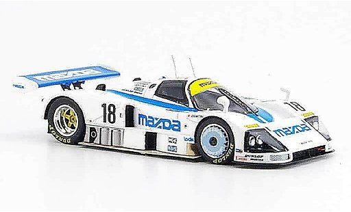 Mazda 787B Base 1/43 Spark No.18 Sechster Le Mans 1991 modelauto