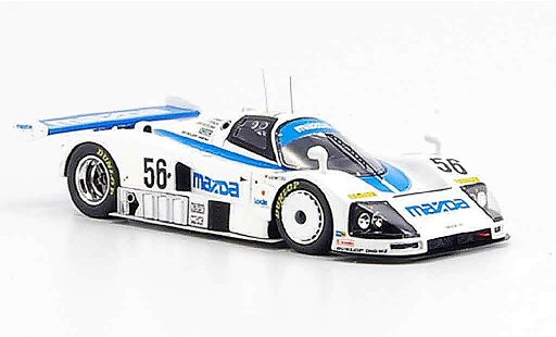 Mazda 787B Base 1/43 Spark No.56 Achter Le Mans 1991 modelauto