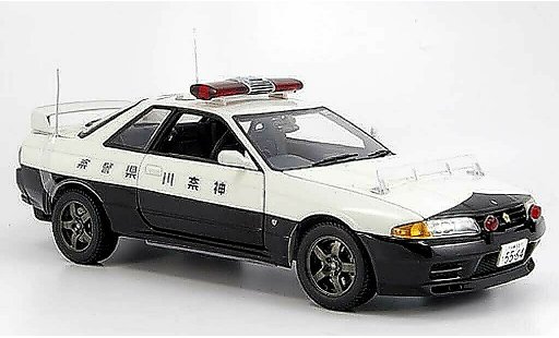 Nissan Skyline R32 1/18 Kyosho gt-r no.502 politie modelauto