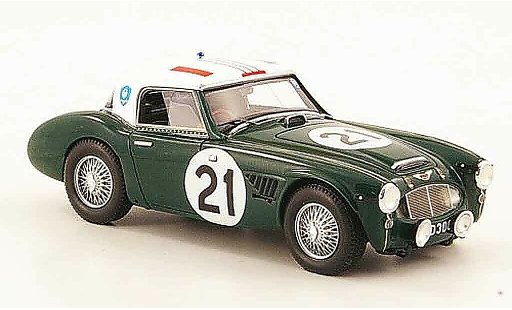 Austin Healey 3000 course 1/43 Spark No.21 Stoop Beckaert 24h Le Mans 1961 modelauto