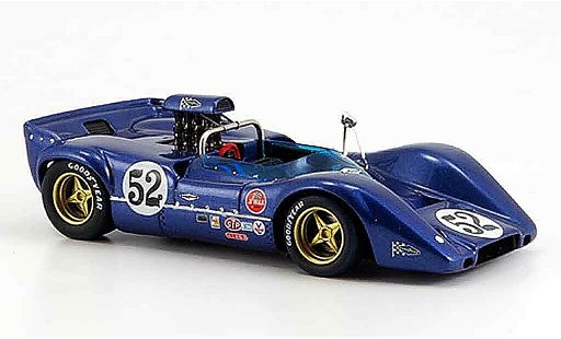 McLaren M6 Base 1/43 Spark B No.52 winnaar Fuji Peter Revson 1968 modelauto