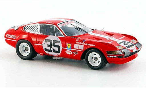 Ferrari 365 GTB/4 1/43 Red Line no.35 le mans 1972 modelauto