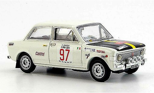 Fiat 128 Rally 1/43 Rio Elba Avenoso-Dinunzio 1972 modelauto