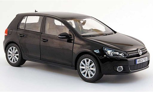 Volkswagen Golf GTI 1/18 Norev zwart 5 portes 2009 modelauto