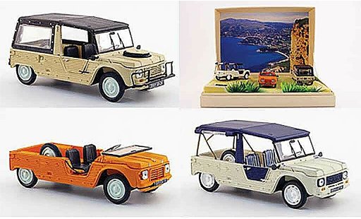 Citroen Mehari Berline 1/43 Norev 3er set 40 jahre modelauto