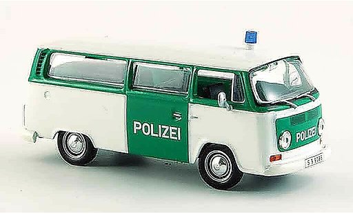 Volkswagen Combi Base 1/43 WhiteBox t2 bulli politie fensterbus modelauto