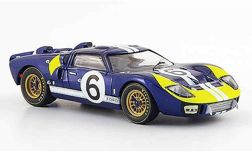 Ford GT40 Mk II 1/43 IXO GT 40 No.6 Andretti Bianchi 24h Le Mans 1966 modelauto