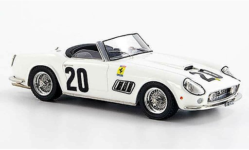 Ferrari 250 Spyder 1/43 Look Smart californiano.20 wit le mans modelauto