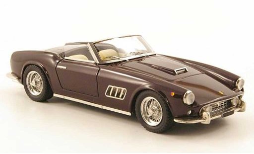 Ferrari 250 GT California 1/43 Look Smart LWB Spider bruin modelauto