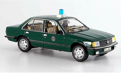 Opel Rekord E 1/43 Schuco politie hamburg modelauto