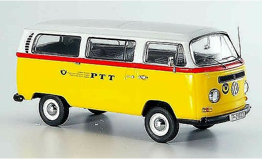 Volkswagen Combi A 1/43 Schuco t2a bus ptt reisepost modelauto