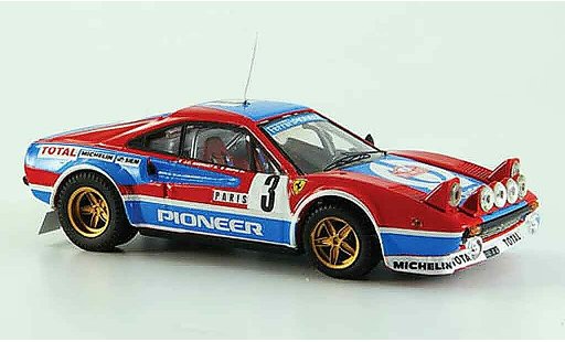 Ferrari 308 GTB 1/43 Best no.3 monte carlo 1982 modelauto