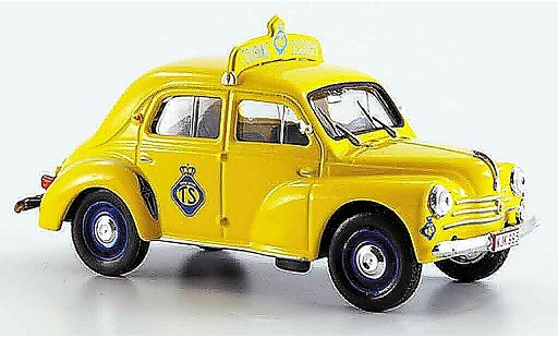 Renault 4CV Base 1/43 Eligor touring secours belgien 1958 modelauto
