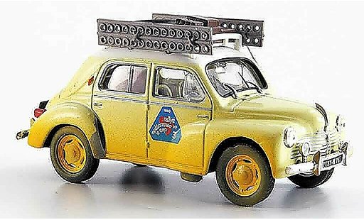 Renault 4CV Racing 1/43 Eligor rallye mediteranee 1950 modelauto