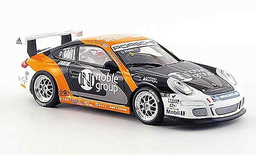 Porsche 911 GT3 CUP 1/43 Minichamps 2007 No.9 Watts modelauto