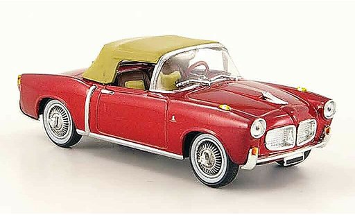 Fiat 1100 TV 1/43 Starline rood modelauto