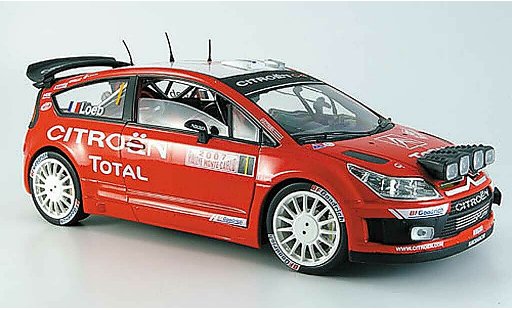 Citroen C4 WRC 2007 1/18 Solido No.1 Loeb/Elena Rally Monte Carlo modelauto