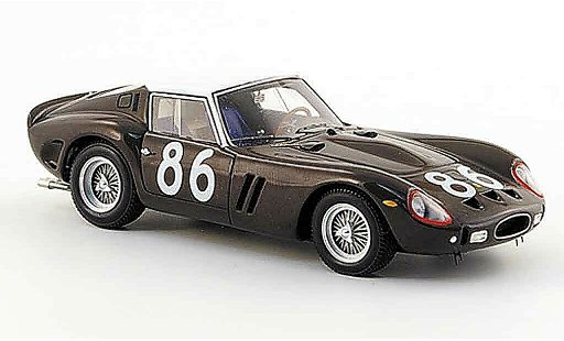Ferrari 250 GTO 1962 1/43 Red Line no.86 4.targa florio modelauto