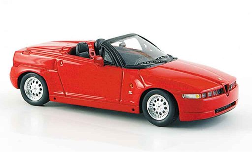 Alfa Romeo RZ zagato roadster 1/43 Spark rood 1992 modelauto