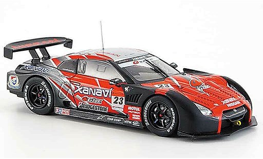 Nissan Skyline R35 1/43 Ebbro JGTC GT R Xanavi Nismo No.23 Testcar Fuji Super GT 2008 modelauto