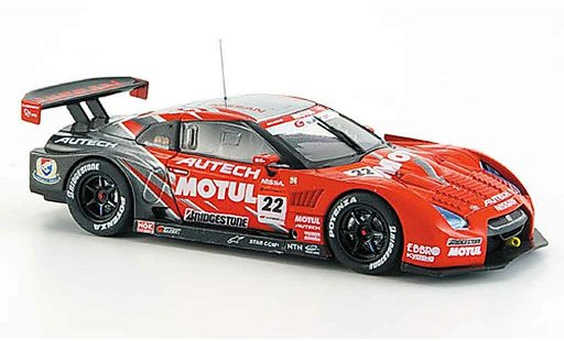 Nissan Skyline R35 1/43 Ebbro JGTC GT R Motul Autech No.22 Fuji Super GT 2008 modelauto