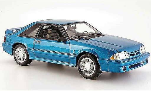Ford Mustang Cobra 1/18 GMP blauw modelauto