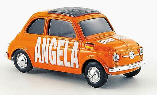 Fiat 500 A 1/43 Brumm Angela uber alles modelauto
