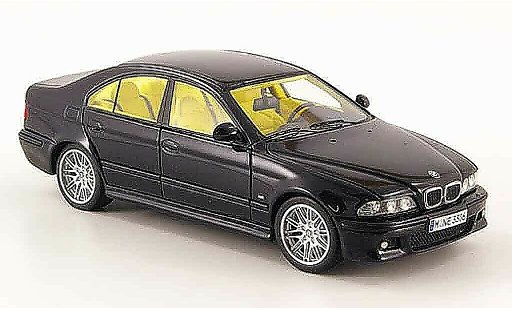 Bmw M5 berline 1/43 Neo E39 zwart 2002 modelauto